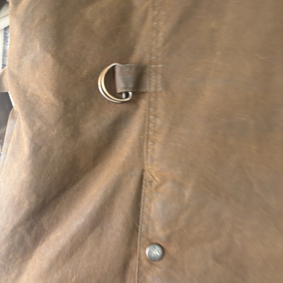 Outback Ladies Walkabout Jacket XL Coat. Brown Oilskin Australia READ! Snug Fit - Picture 12 of 16